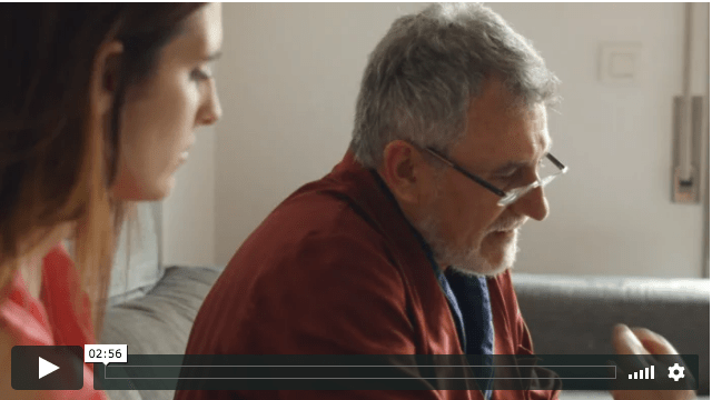 Escena de Herminio y Carla